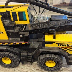 Tonka Steel Classic Mighty Crane Made with real Steel missing bucket